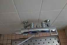浴室シャワー水栓取替