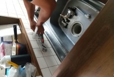 キッチン水栓交換